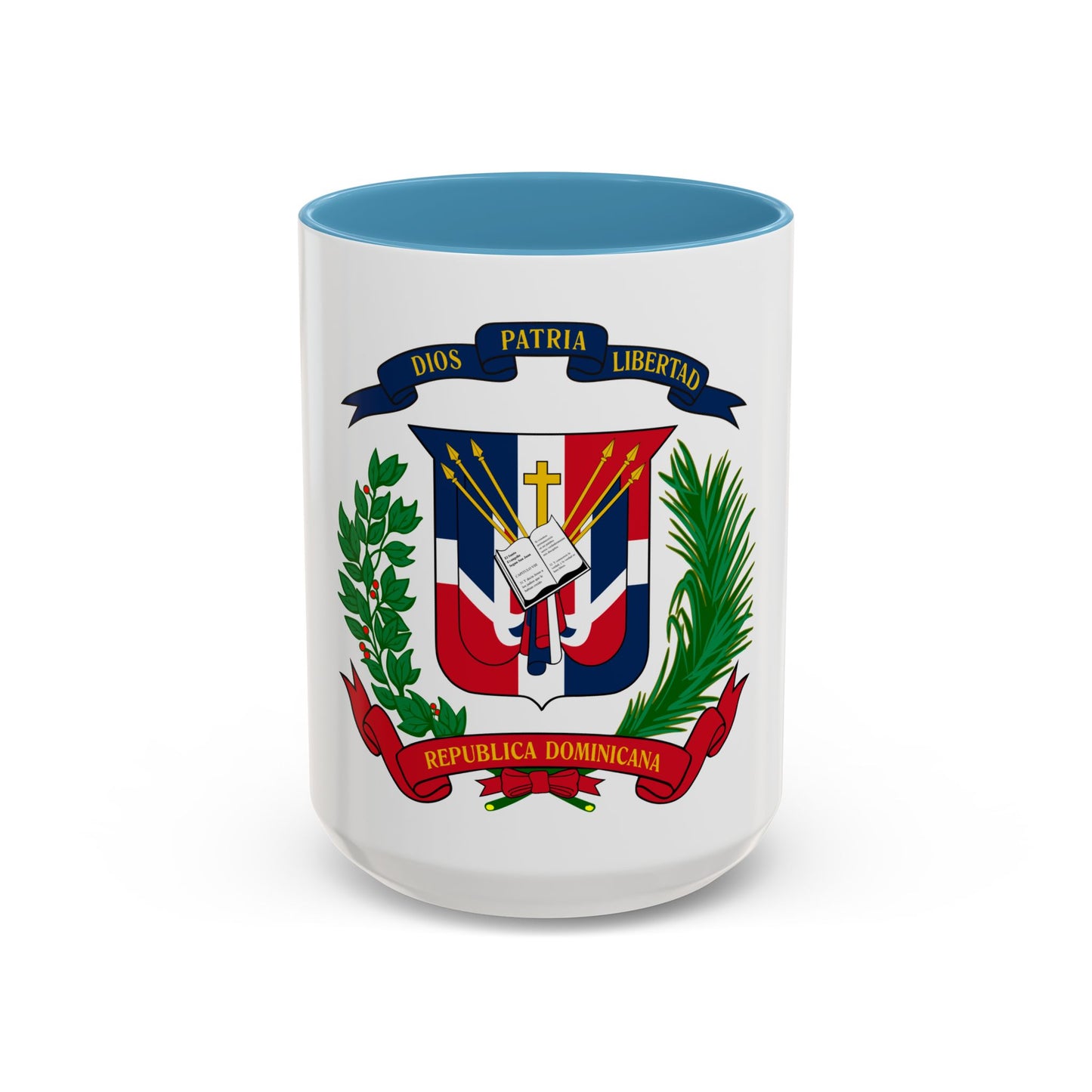 Coat of arms of the Dominican Republic - Accent Coffee Mug