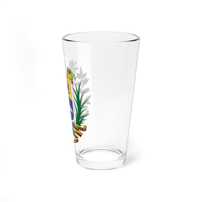Coat of arms of Venezuela 2 (Venezuela) (Coat of Arms) Pint Glass 16oz