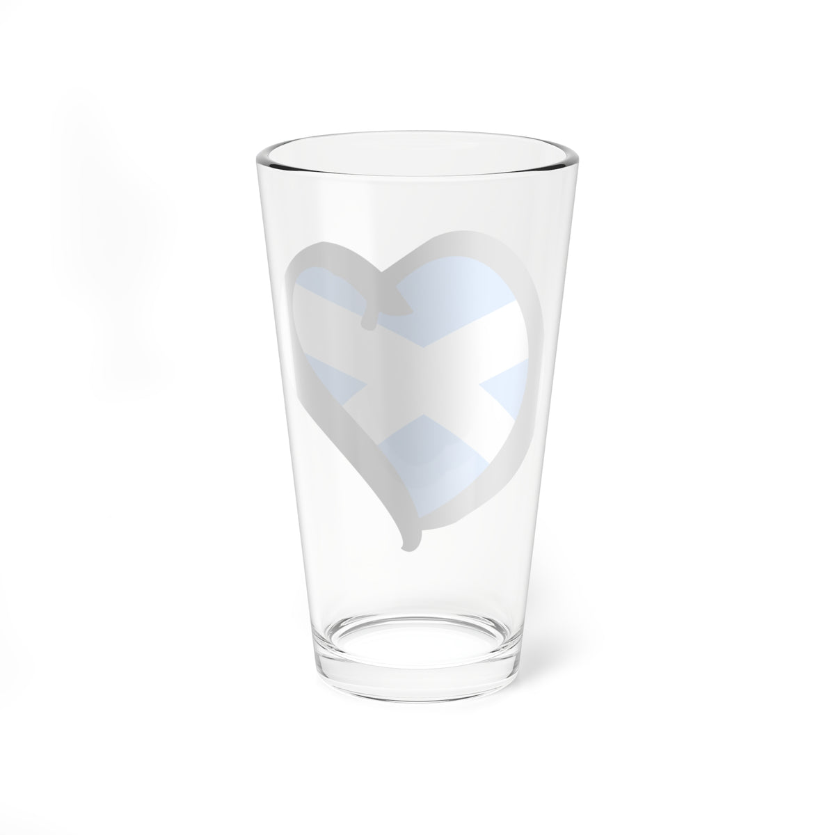 EuroScotlandAnterior sky blue (Scotland) Pint Glass 16oz