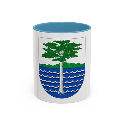 Coat of Arms of the Portuguese and Spanish Guinea - Accent Coffee Mug