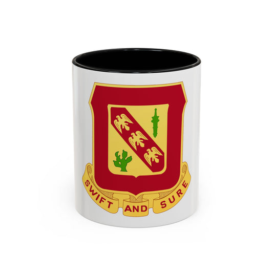 134th Field Artillery Battalion (U.S. Army) Accent Coffee Mug