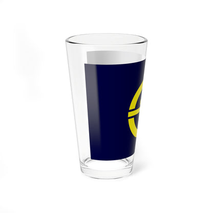 Flag of Shishikui Tokushima 1976-2006 (Japan) Pint Glass 16oz