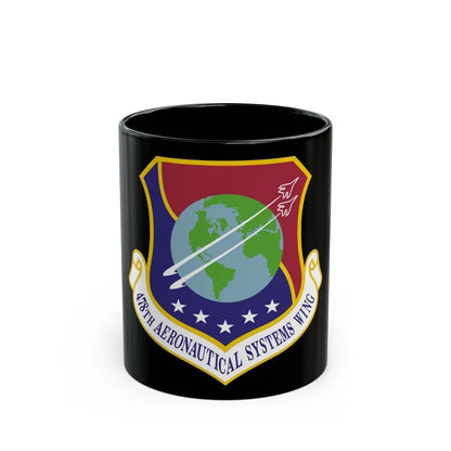 478th Aeronautical Systems Wing (U.S. Air Force) Black Coffee Mug-11oz-Go Mug Yourself