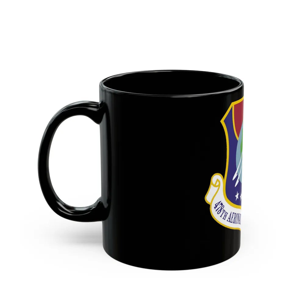 478th Aeronautical Systems Wing (U.S. Air Force) Black Coffee Mug-Go Mug Yourself