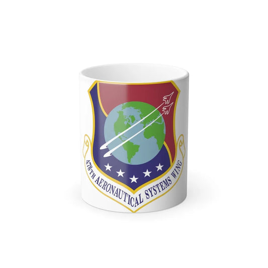 478th Aeronautical Systems Wing (U.S. Air Force) Color Changing Coffee Mug-11oz-Go Mug Yourself