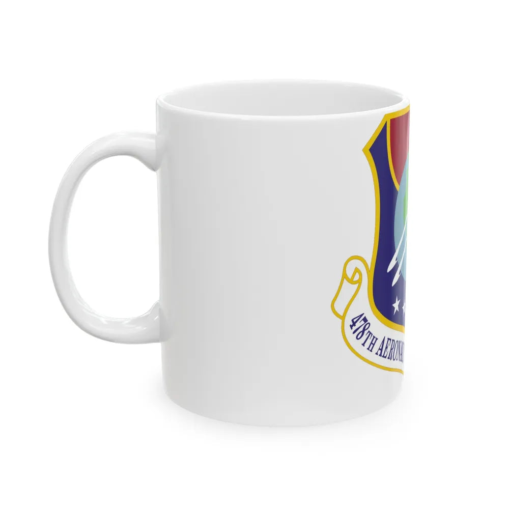 478th Aeronautical Systems Wing (U.S. Air Force) White Coffee Mug-Go Mug Yourself