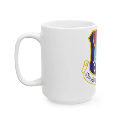 478th Aeronautical Systems Wing (U.S. Air Force) White Coffee Mug - Go Mug Yourself