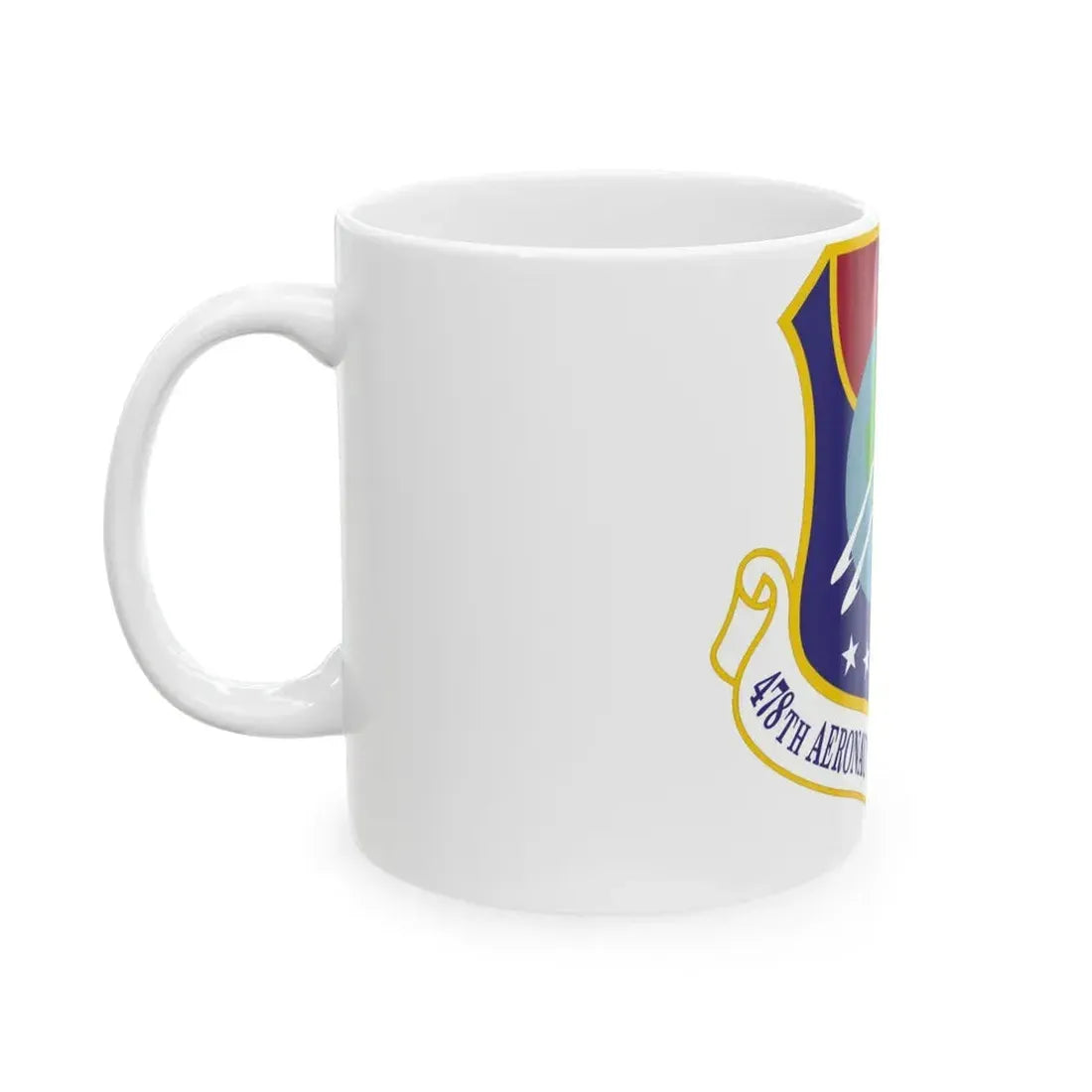 478th Aeronautical Systems Wing (U.S. Air Force) White Coffee Mug - Go Mug Yourself