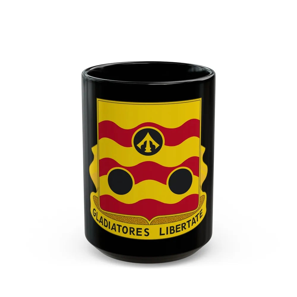 478th Antiaircraft Artillery Battalion (U.S. Army) Black Coffee Mug-15oz-Go Mug Yourself