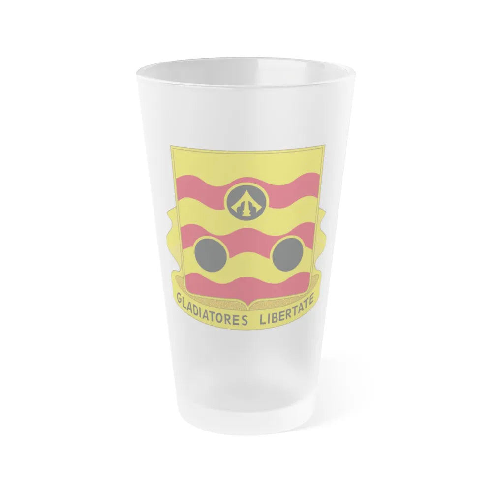 478th Antiaircraft Artillery Battalion (U.S. Army) Frosted Pint Glass 16oz-Go Mug Yourself