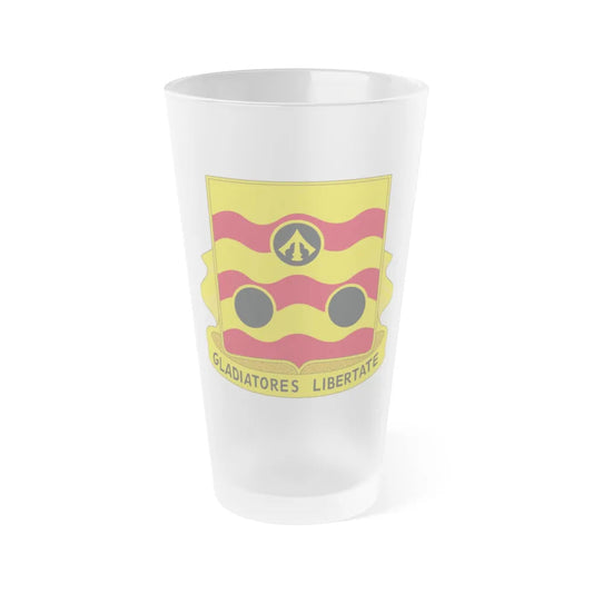 478th Antiaircraft Artillery Battalion (U.S. Army) Frosted Pint Glass 16oz-Go Mug Yourself