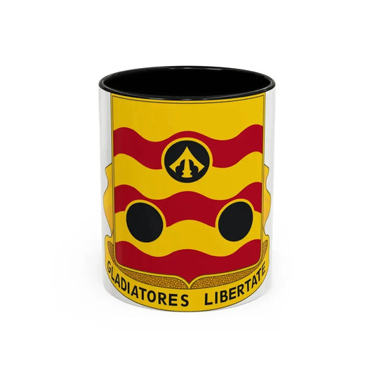 478th Antiaircraft Artillery Battalion (U.S. Army) Accent Coffee Mug 11oz Black - Go Mug Yourself