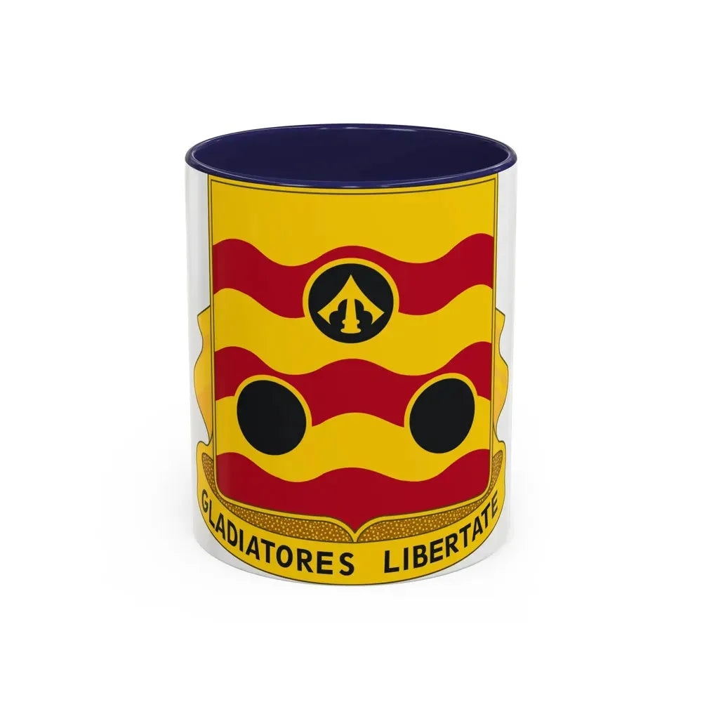 478th Antiaircraft Artillery Battalion (U.S. Army) Accent Coffee Mug 11oz Navy - Go Mug Yourself