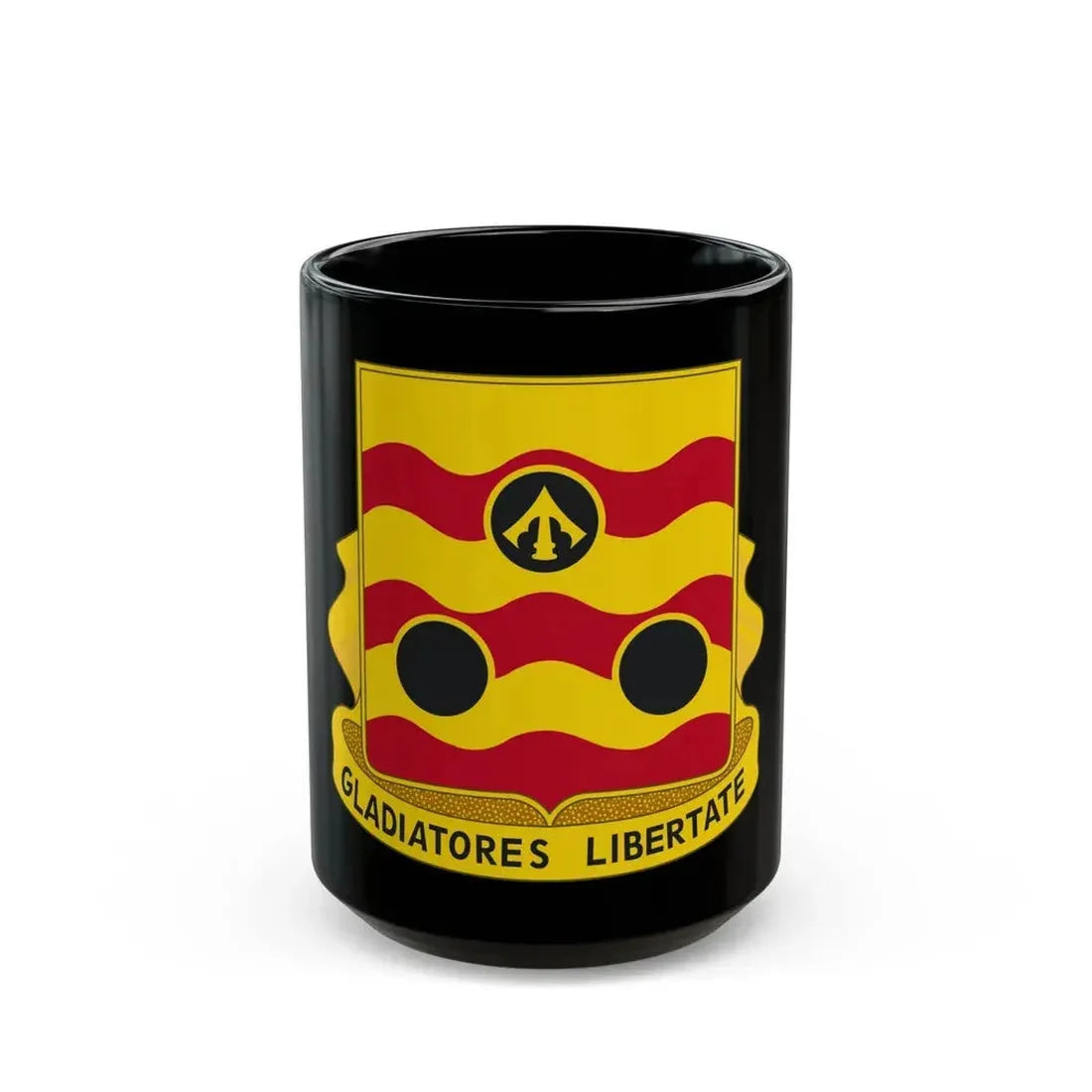 478th Antiaircraft Artillery Battalion (U.S. Army) Black Coffee Mug 15oz - Go Mug Yourself