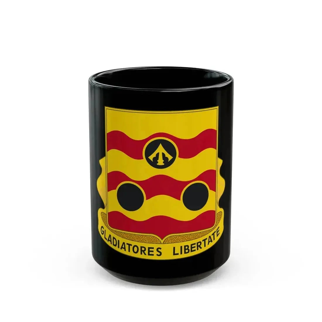 478th Antiaircraft Artillery Battalion (U.S. Army) Black Coffee Mug 15oz - Go Mug Yourself