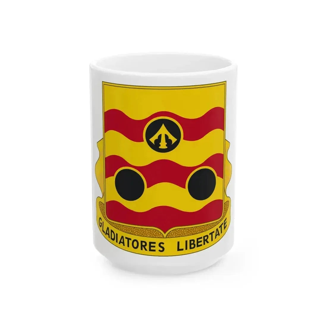 478th Antiaircraft Artillery Battalion (U.S. Army) White Coffee Mug 15oz - Go Mug Yourself