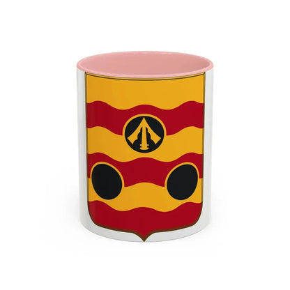 478th Antiaircraft Artillery Battalion v2 (U.S. Army) Accent Coffee Mug 11oz Pink - Go Mug Yourself