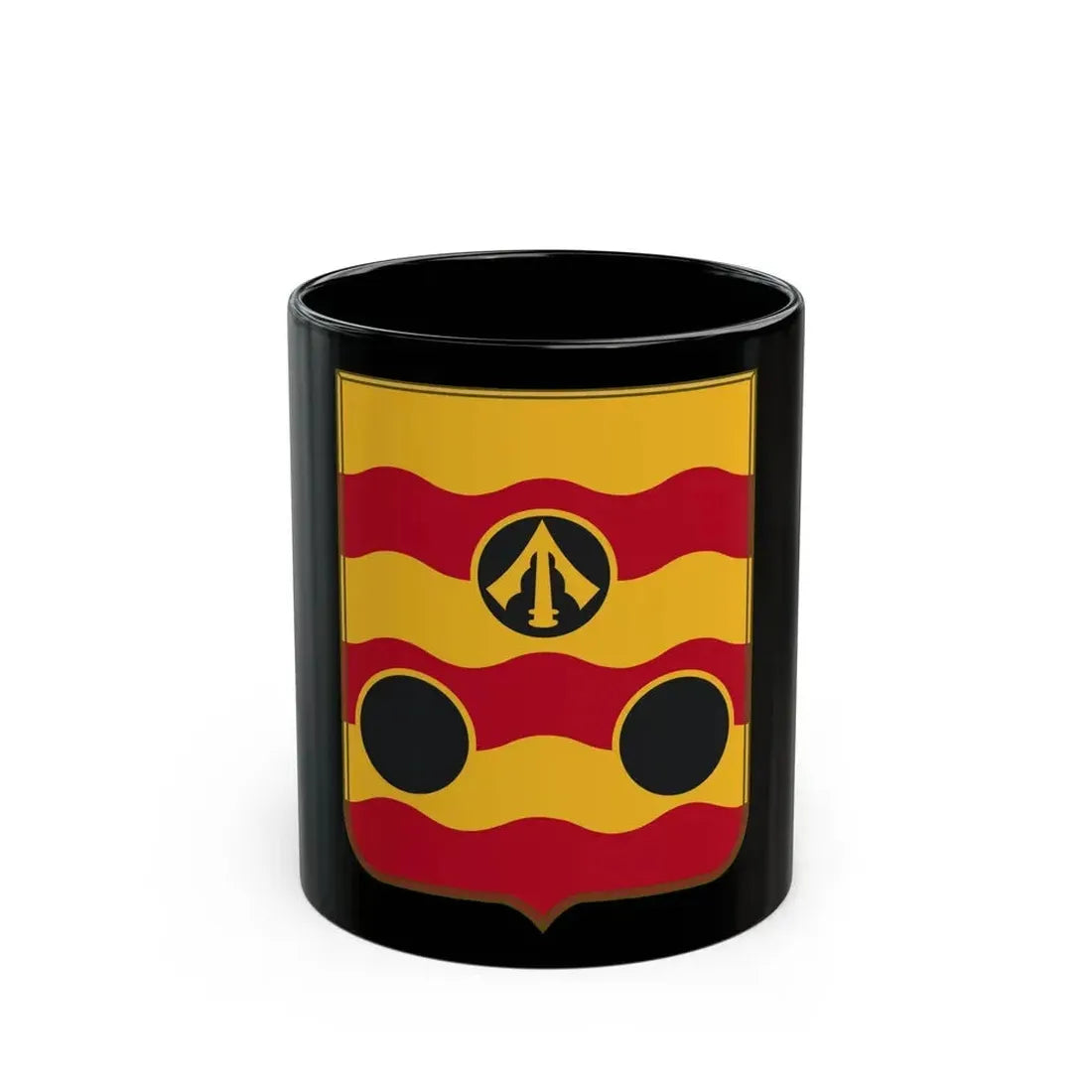 478th Antiaircraft Artillery Battalion v2 (U.S. Army) Black Coffee Mug - Go Mug Yourself