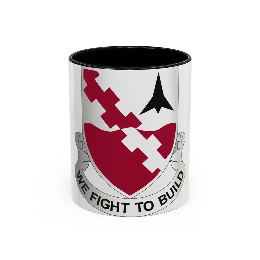 479 Engineer Battalion (U.S. Army) Accent Coffee Mug 11oz Black - Go Mug Yourself