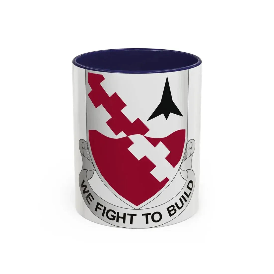479 Engineer Battalion (U.S. Army) Accent Coffee Mug 11oz Navy - Go Mug Yourself