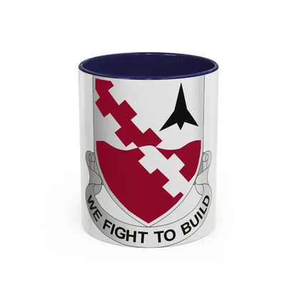 479 Engineer Battalion (U.S. Army) Accent Coffee Mug 11oz Navy - Go Mug Yourself