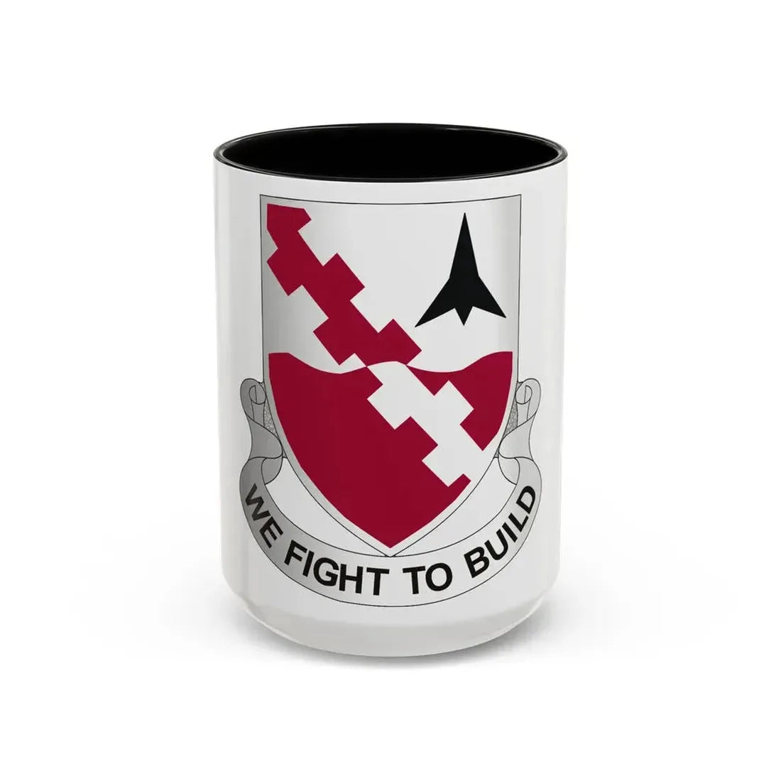 479 Engineer Battalion (U.S. Army) Accent Coffee Mug 15oz Black - Go Mug Yourself