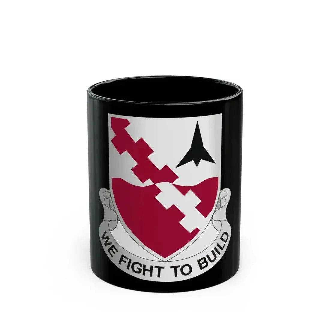 479 Engineer Battalion (U.S. Army) Black Coffee Mug 11oz - Go Mug Yourself