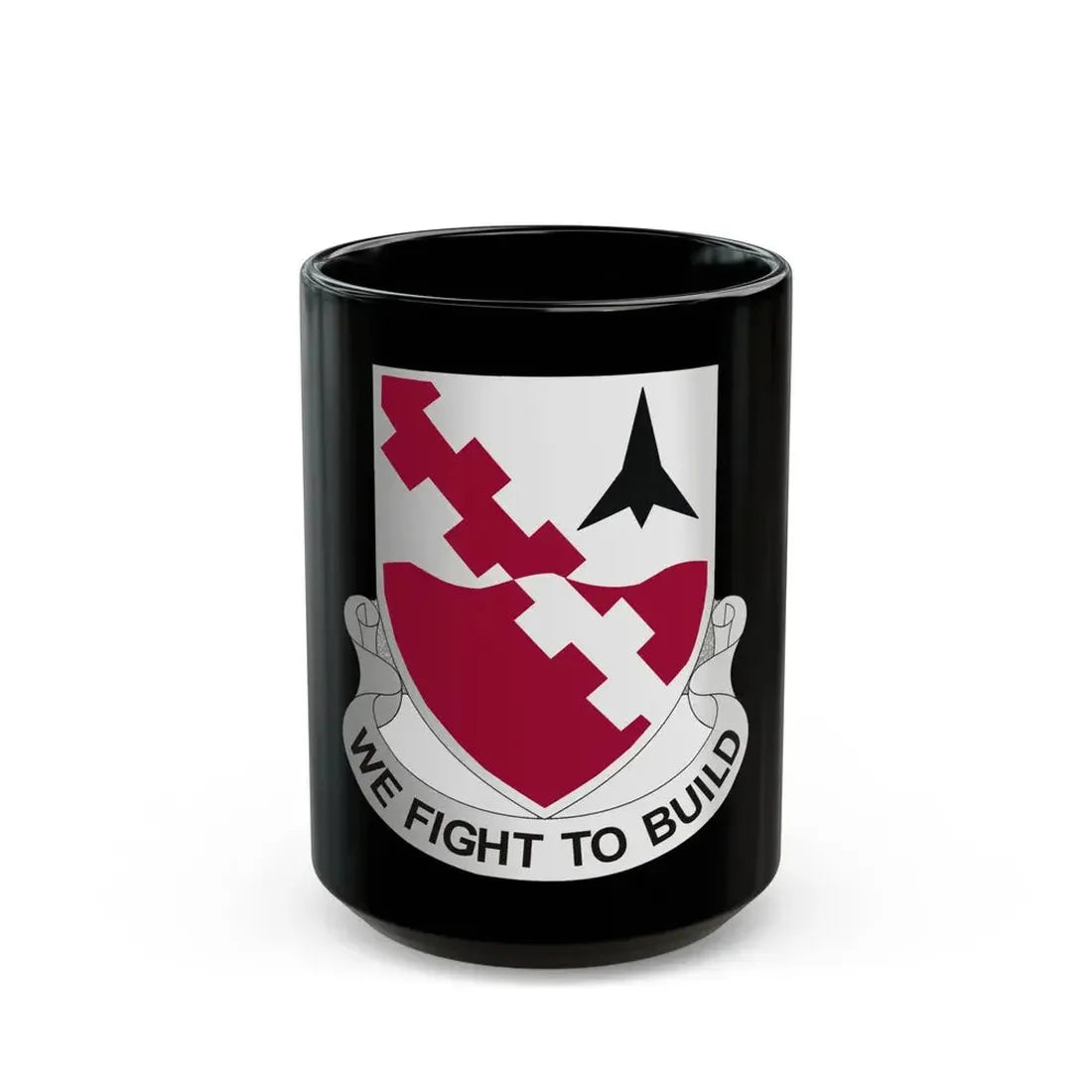 479 Engineer Battalion (U.S. Army) Black Coffee Mug 15oz - Go Mug Yourself