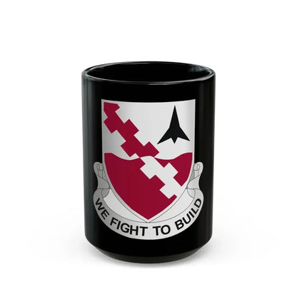 479 Engineer Battalion (U.S. Army) Black Coffee Mug 15oz - Go Mug Yourself