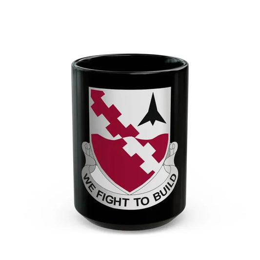 479 Engineer Battalion (U.S. Army) Black Coffee Mug 15oz - Go Mug Yourself