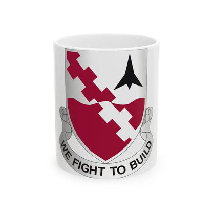 479 Engineer Battalion (U.S. Army) White Coffee Mug 11oz - Go Mug Yourself