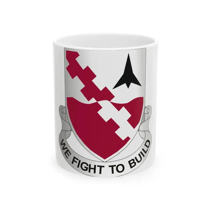 479 Engineer Battalion (U.S. Army) White Coffee Mug 11oz - Go Mug Yourself