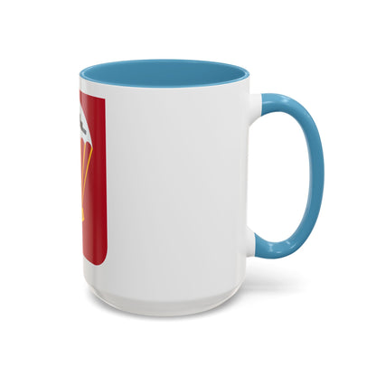 456th Airborne Field Artillery Battalion v2 (U.S. Army) Accent Coffee Mug