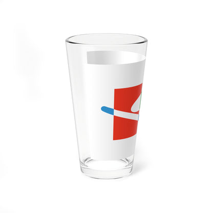 Flag of Kiyota Ward Sapporo Hokkaido (Japan) Pint Glass 16oz