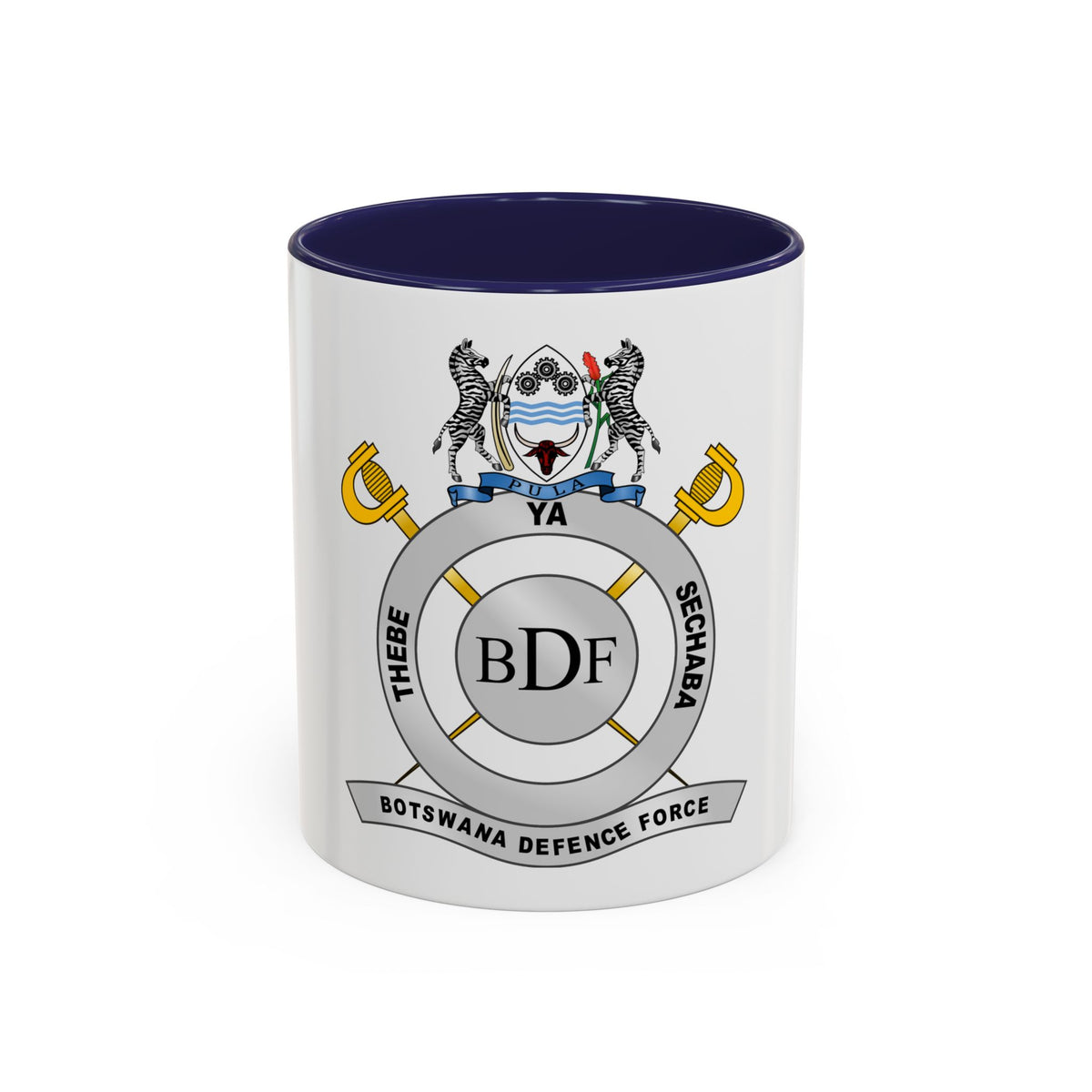 Botswana Defence Force - Accent Coffee Mug