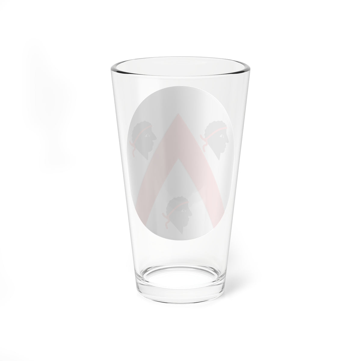 Linkebeek wapen (Belgium) (Coat of Arms) Pint Glass 16oz