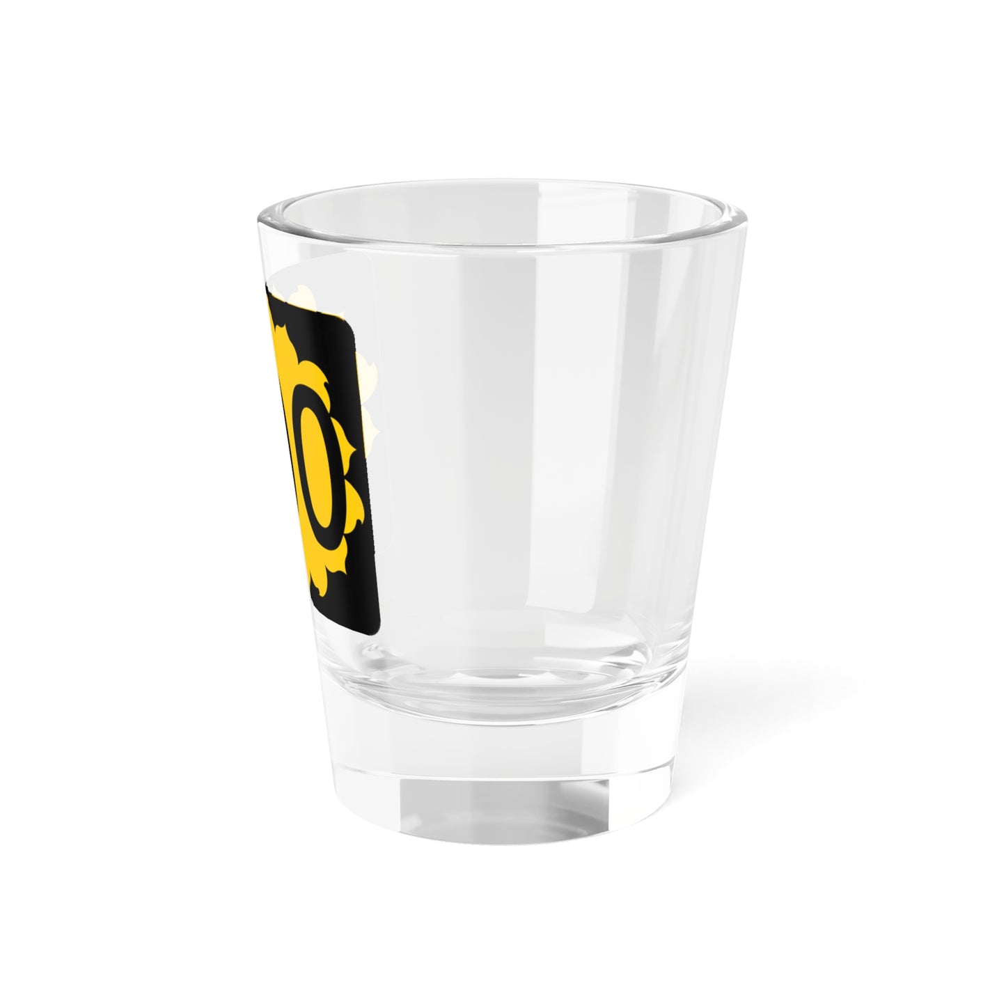 K-000 template (Kansas) (Road Sign) Shot Glass 1.5oz