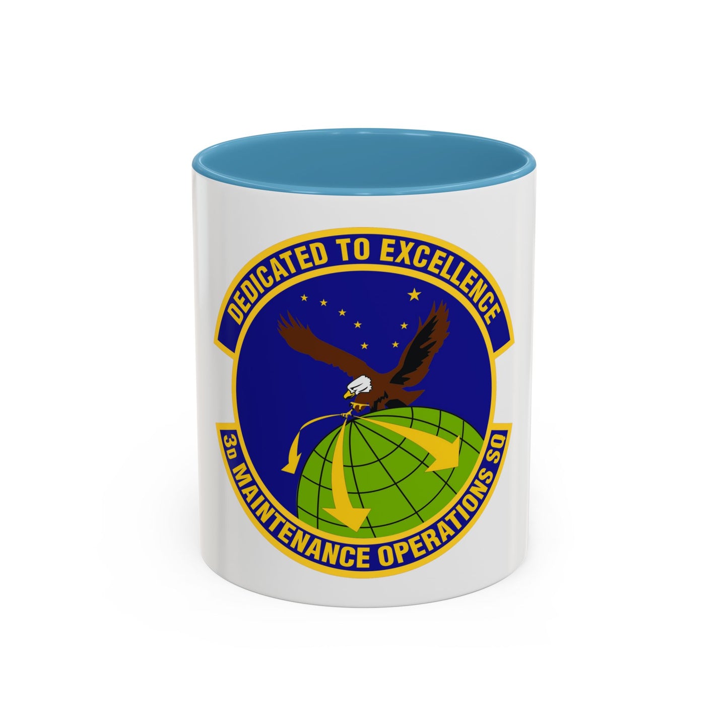 3d Maintenance Operations Squadron (U.S. Air Force) Accent Coffee Mug