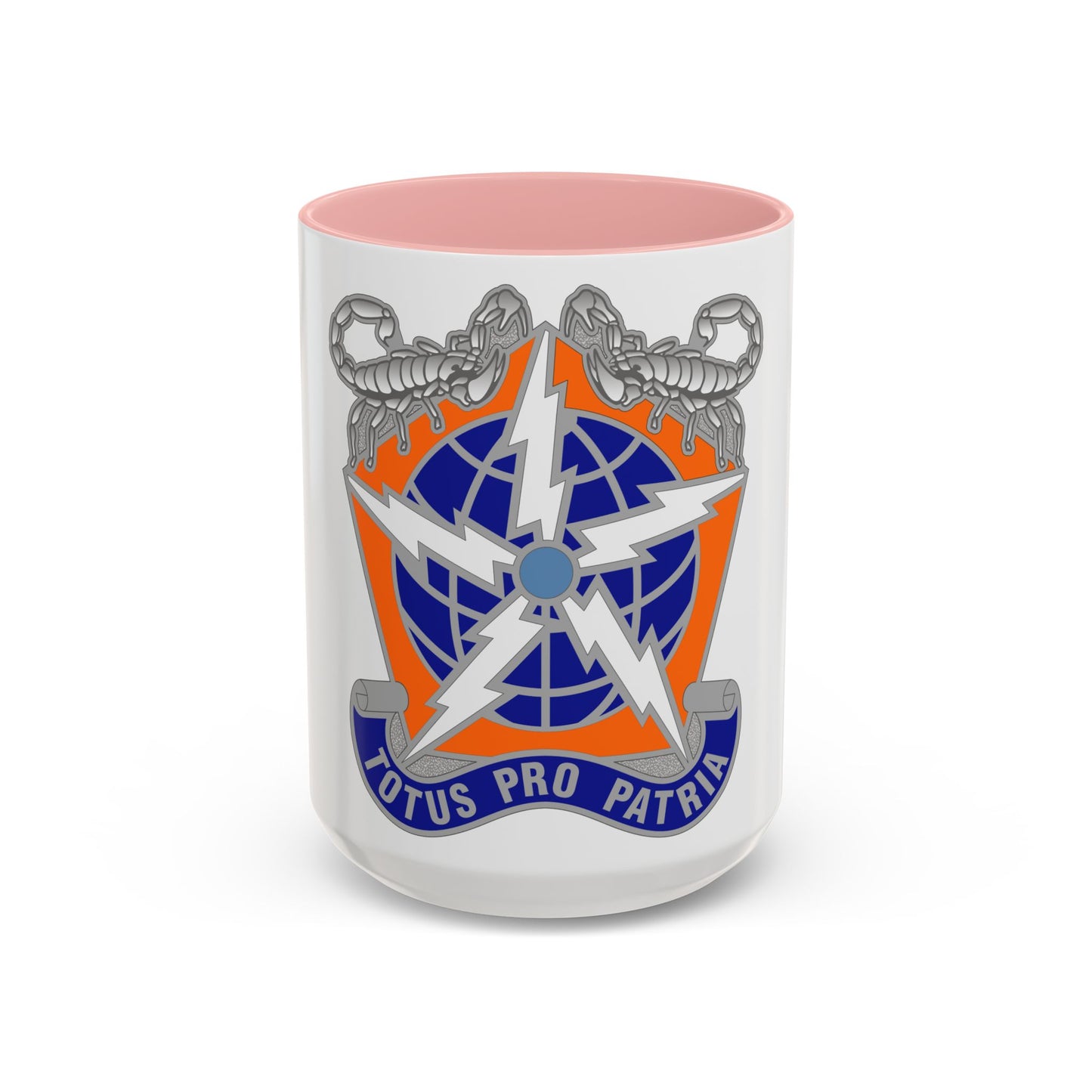 505 Signal Brigade 3 (U.S. Army) Accent Coffee Mug