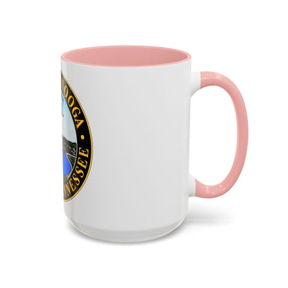 Seal of Chattanooga Tennessee - Accent Coffee Mug