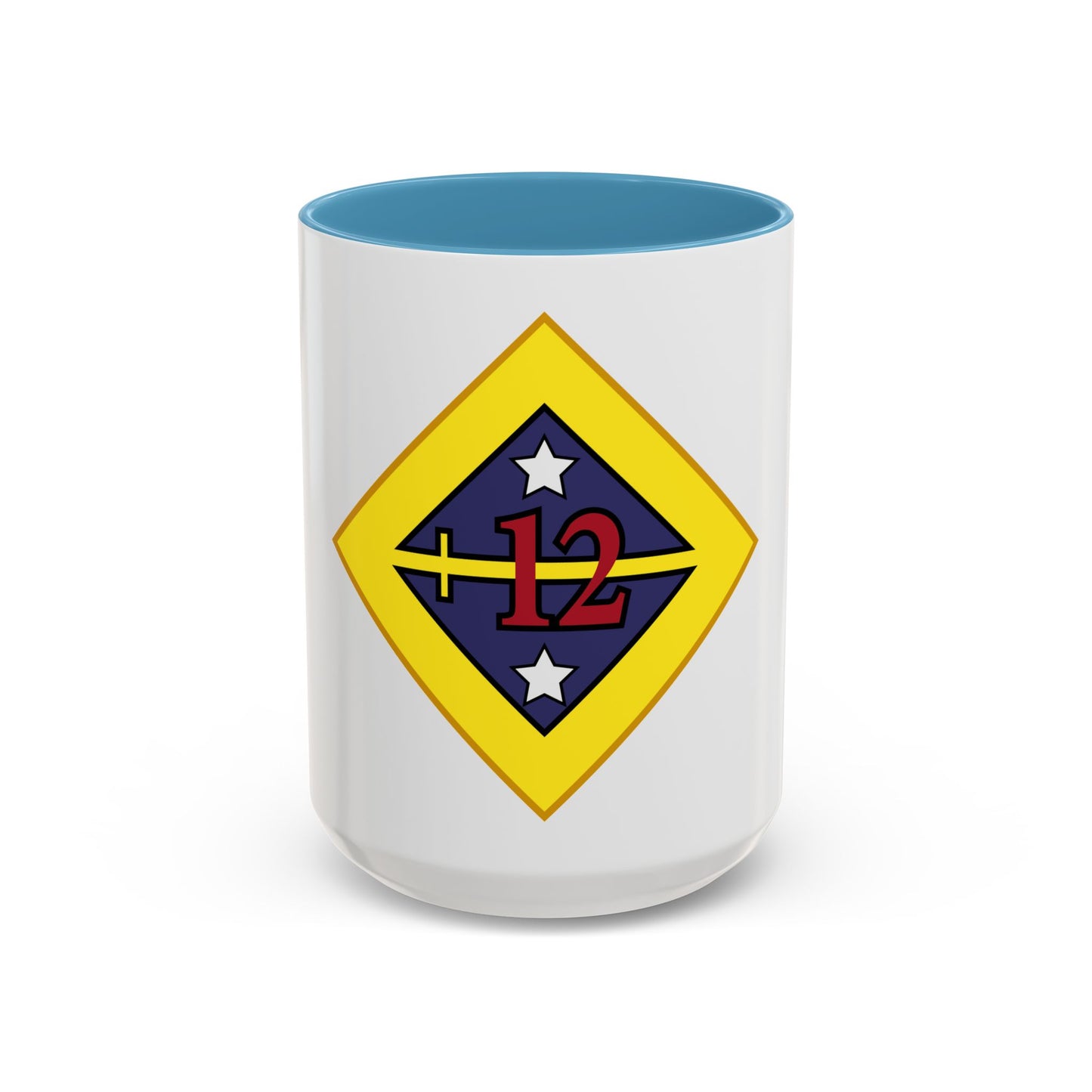 12th US division Insignia (U.S. Army) Accent Coffee Mug