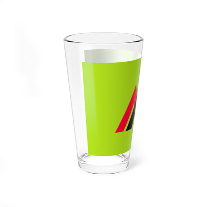 Flag of Kurohone Gunma 1975-2005 (Japan) Pint Glass 16oz