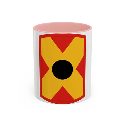 479th Field Artillery Brigade (U.S. Army) Accent Coffee Mug 11oz Pink - Go Mug Yourself