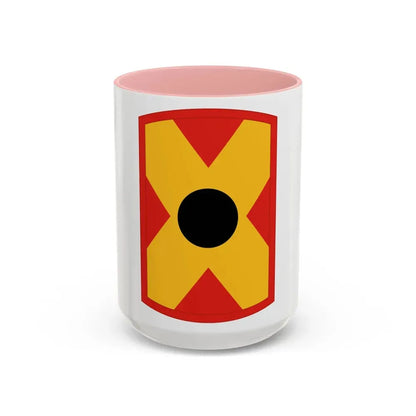 479th Field Artillery Brigade (U.S. Army) Accent Coffee Mug 15oz Pink - Go Mug Yourself