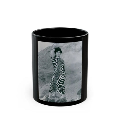 Gila Golan #133 (Vintage Female Icon) Black Coffee Mug-11oz-Go Mug Yourself