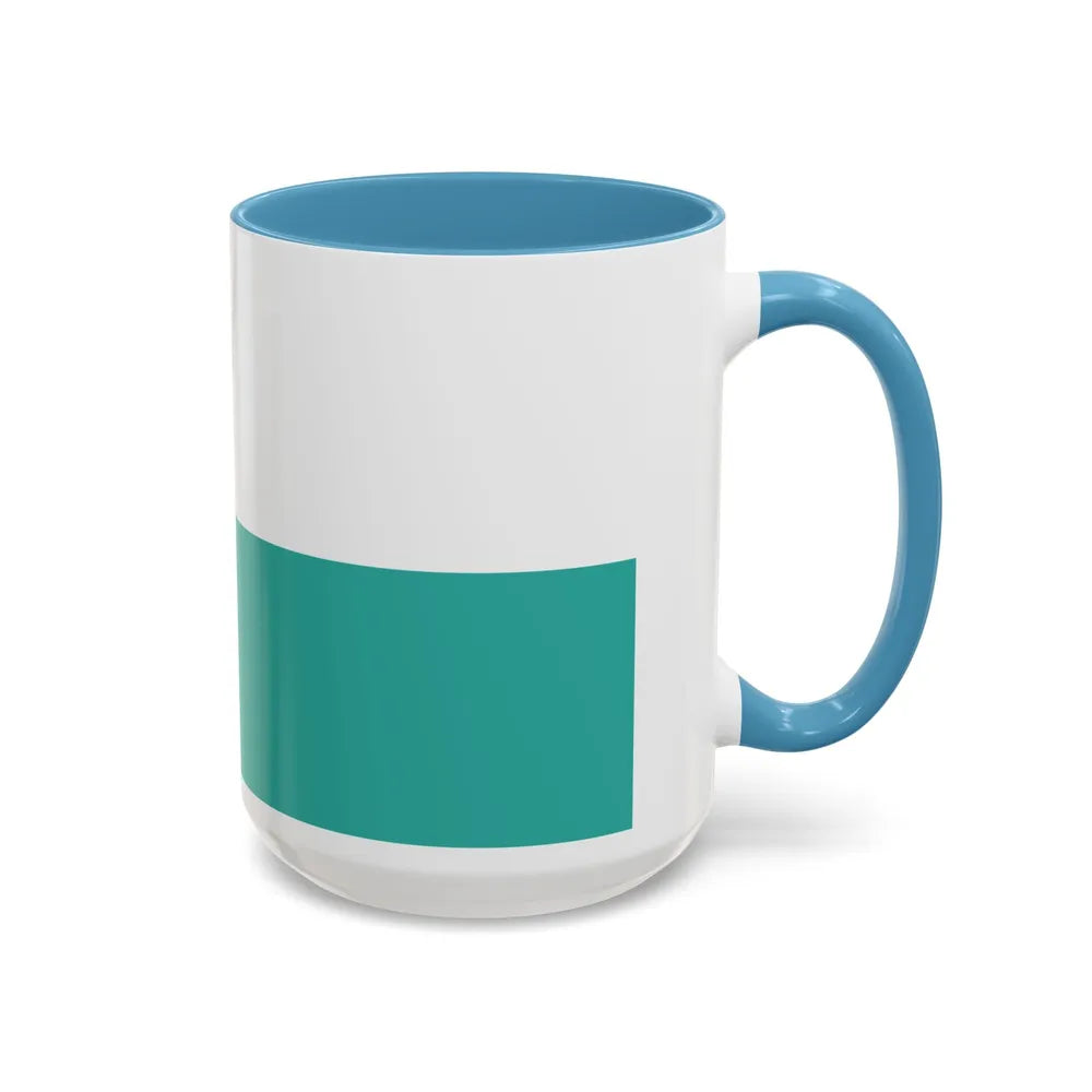 Flag of Poltava Ukraine - Accent Coffee Mug-Go Mug Yourself