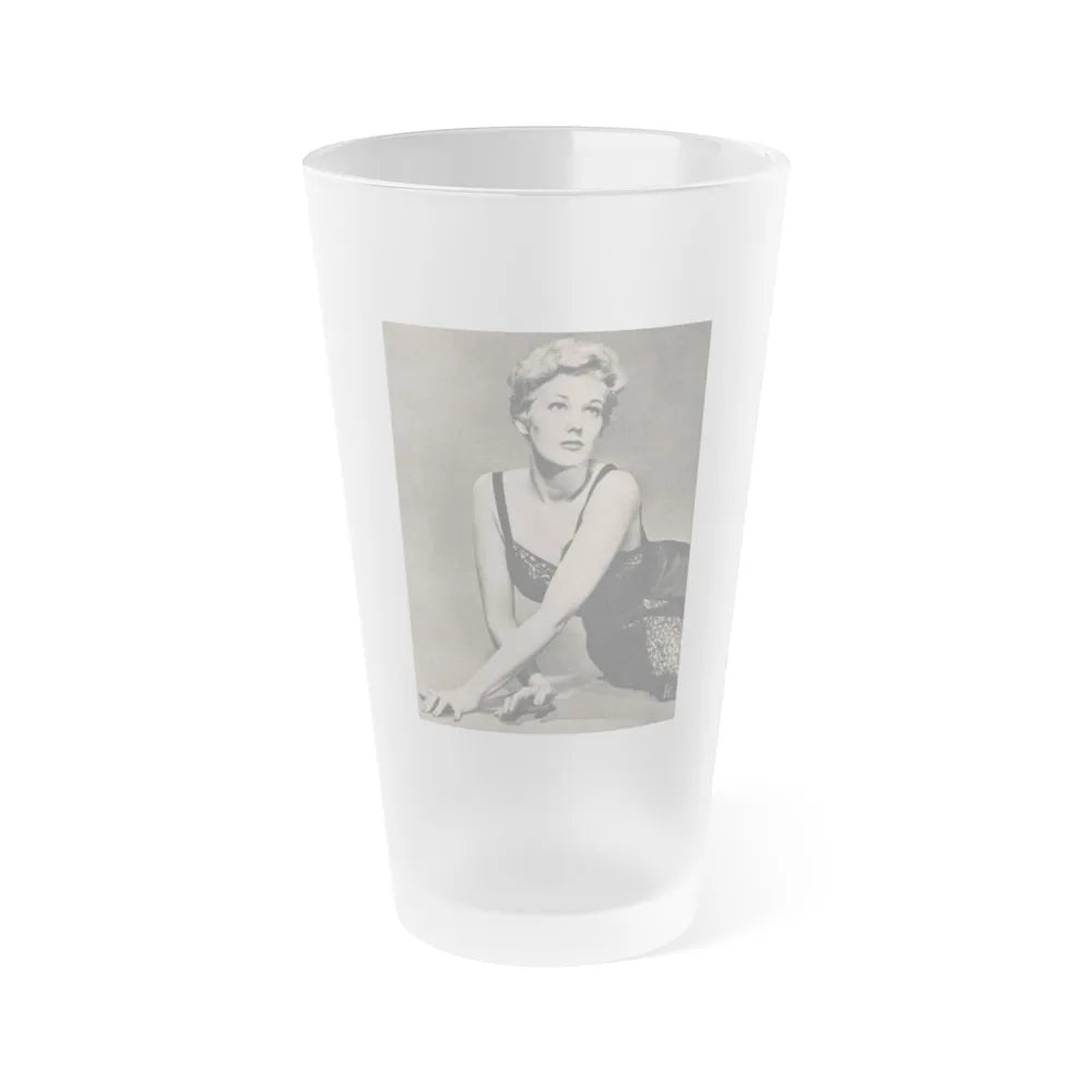 Kim Novak #383 - Fabulous Females Mag. Issue #1 '55 - 1 B&W Photo (Vintage Female Icon) Frosted Pint 16oz-16oz-Frosted-Go Mug Yourself