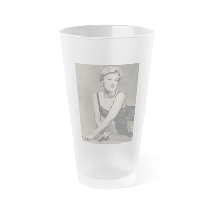 Kim Novak #383 - Fabulous Females Mag. Issue #1 '55 - 1 B&W Photo (Vintage Female Icon) Frosted Pint 16oz-16oz-Frosted-Go Mug Yourself