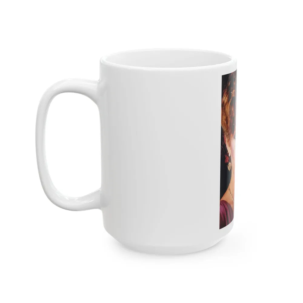 Linda Blair #308 (Vintage Female Icon) White Coffee Mug-Go Mug Yourself