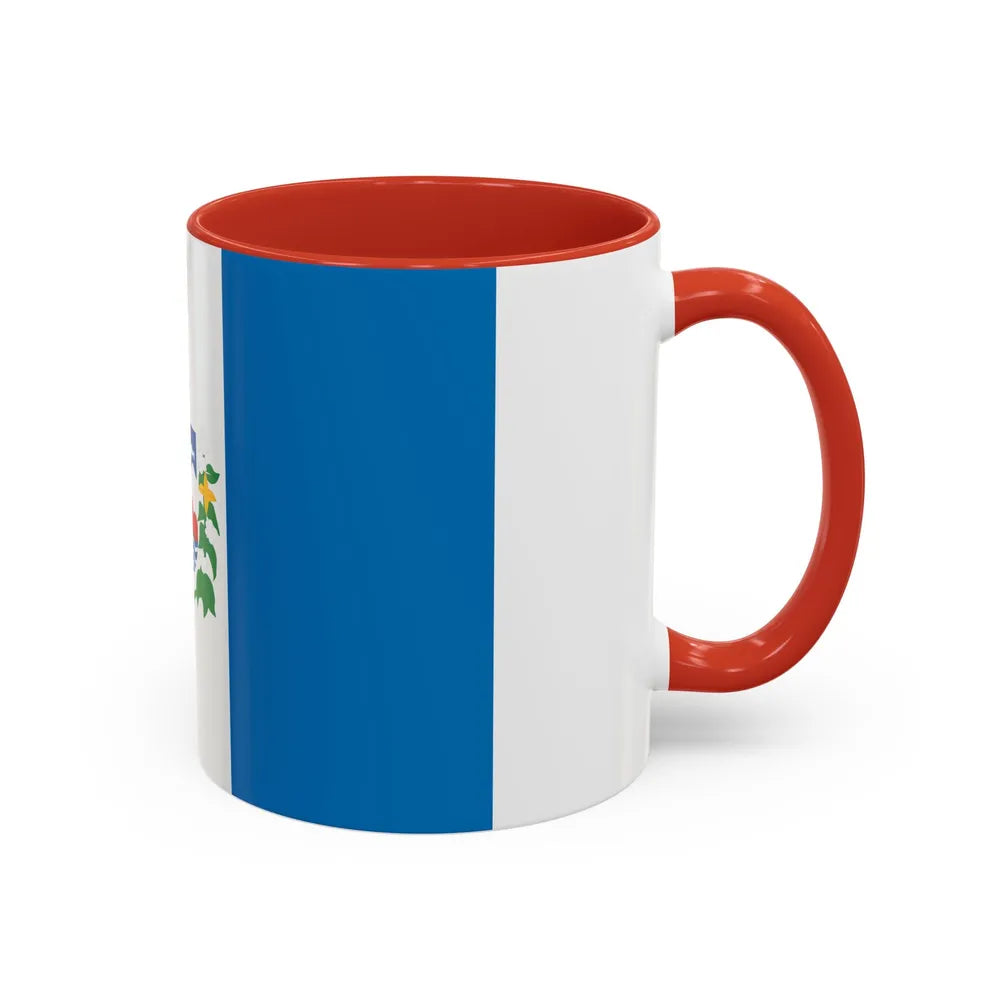 Flag of Alagoas Brazil - Accent Coffee Mug-Go Mug Yourself